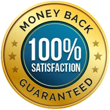 Satisfaction guarantee seal