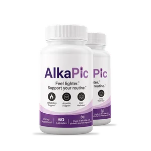 Two bottles of AlkaPic capsules