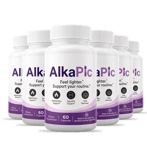Six bottles of AlkaPic capsules