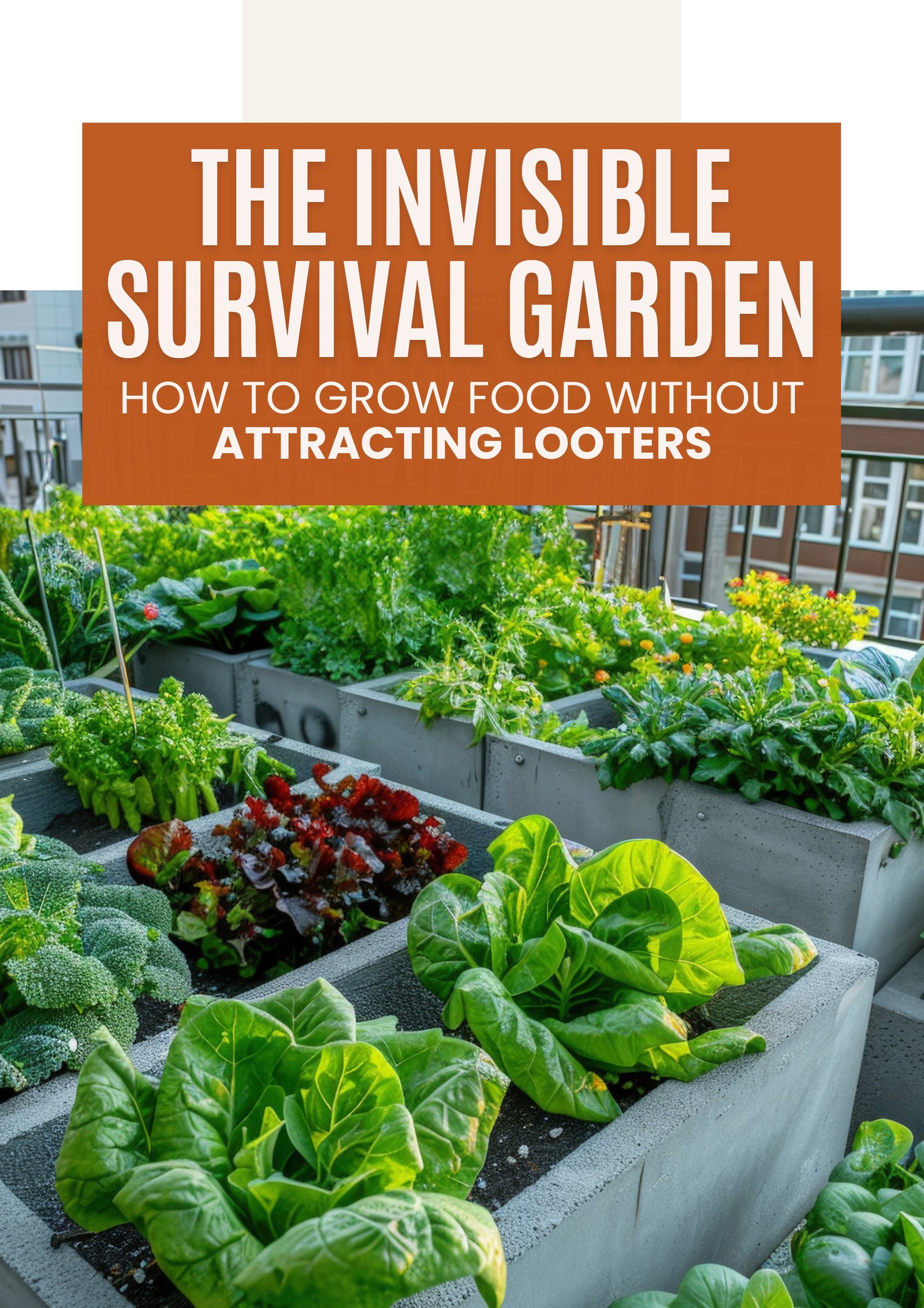 Cover of the Invisible Survival Garden bonus guide, one of the three bonus titles