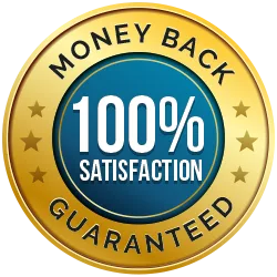 60-day money-back guarantee seal