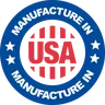 Made in USA badge