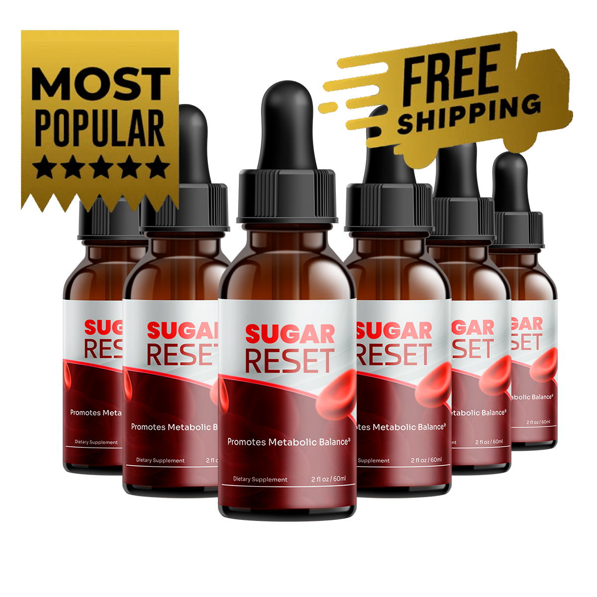 Sugar Reset 6 frascos MOST POPULAR 13